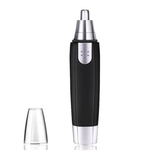 Aparador Removedor de Pelos depilador Elétrico Portátil para Nariz Orelha Rosto Depilador Facial