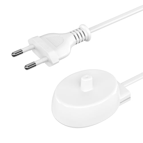 BENSN Ladestation Ladegerät Kompatibel mit Braun Oral B Elektrische Zahnbürste Vitality Pro Pro 3 3500 Series 3 Plus Genius X iO2 iO3 iO4 iO5 iO6 Toothbrush Charger Ladekabel IP67 Wasserdichtes
