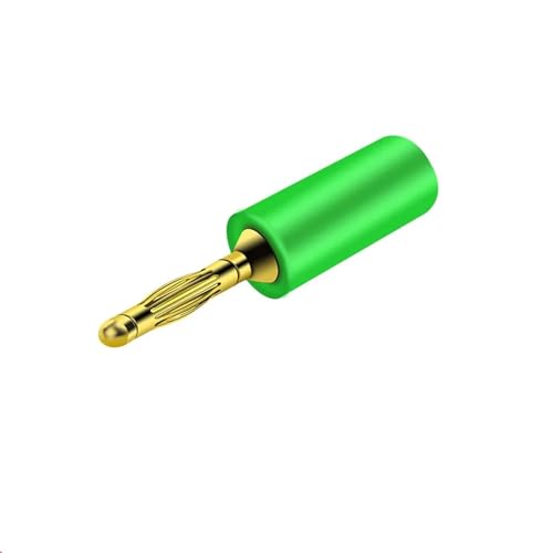 Douilles de test 2mm en cuivre pur vert à soudage de précision