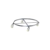 Die verzinkte Oberfläche des Fassrollers sorgt für Langlebigkeit und schützt vor Korrosion, was die Lebensdauer des Produkts erhöht und somit eine langfristige Investition darstellt.