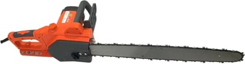 Image of Hetkrishi Electric Chainsaw DT-700, 1400 W, Copper Armature, 16 inch Guide Bar and Chain, 400 RPM, 405 mm, Automatic Oiler for wood cutting, tree cutting (16 Inch)