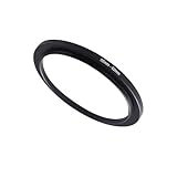 55-62mm Step-Up Ring Adapter, 55mm to 62mm Step Up Filter Ring for 55mm Lens Mount 62mm for DSLR Lenses and ND UV CPL IR Filters （55-62mm）
