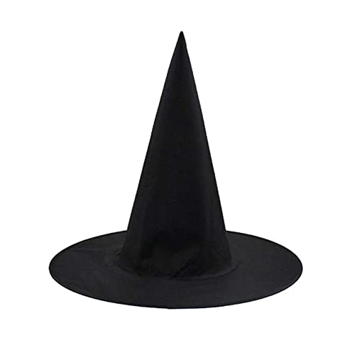 MYSXN Halloween Costume Witch Hat, Halloween Decorations,Wizard Hats Party Decoration Accessories for Kid Women,Small?Polyester (M)