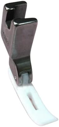 Cutex Pie de cremallera estrecho con parte inferior de teflón para máquina de coser industrial Número de pieza compatible # T363