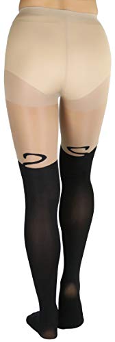 Image of ToBeInStyle Women's Cute Thigh High Printed Character Tights
