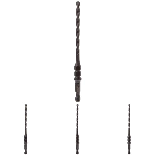 IRWIN Tools 1870568 Impact Performance Series Concrete Screw Installation 3/16-Inch X 5-Inch Drill Bit for 1/4-Inch Screws (Pack of 4)