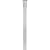 Ekena Millwork BKTM02X24X24LEHWH Steel Bracket Legacy, 2"W x 24"D x 24"H, Hammered White