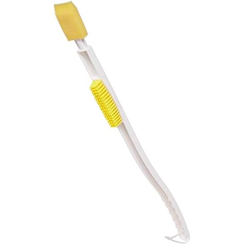 Rose Healthcare 3039 Foot Care Cleaning Brush with Long 25" Handle Cover