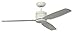 Produktbild Pepeo Energiespar Deckenventilator Turno inklusive Fernbedienung, weiß, 132201302, Weiß / Weiß