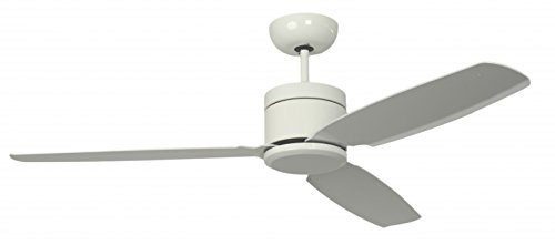 Pepeo GmbH 132201302 Ventilador de techo, 31 W, 240 V, Blanco, 132 cm