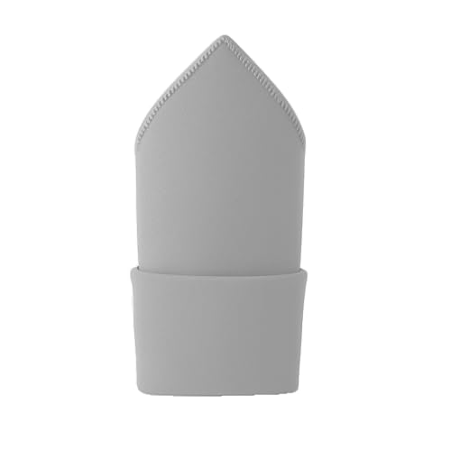 Servilletas de tela MDS pack 12 unidades 44x44 cm gris claro miniatura 4