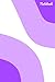 Produktbild Notebook: PURPLE Simple Minimalistic Ruled (Lined) Notebook - 6 x 9 in (Minimalistic Notebooks - Vibrant Colors)