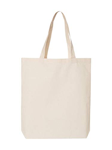 Q-Tees 12L Economical Tote One Size Natural