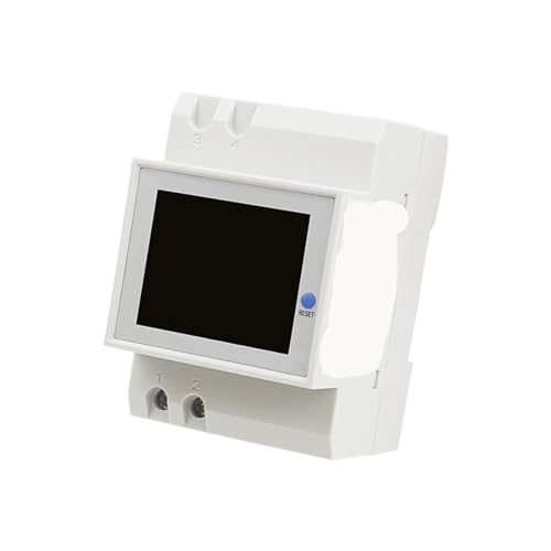 Compteur d'énergie monophasé AC 40-300V 100A rail DIN pour tableau électrique
