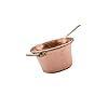 Made in italy polenta copper pot106 inch 48 qtred copper pot with brass handle handmadecopper chefpure copper potitalian cookwarefor 6 peoplehammered copper  urban country home decor