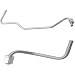 TOPAZ 52079432AC + 52079753AB Auto Transmission Oil Cooler Line Kit on Radiator for Jeep Grand Cherokee 99-03 4.0L