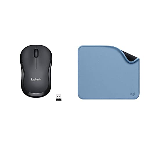 Image of Logitech M221 Wireless Mouse, Silent Buttons, 2.4 GHz with USB Mini Receiver, 1000 DPI Optical Track