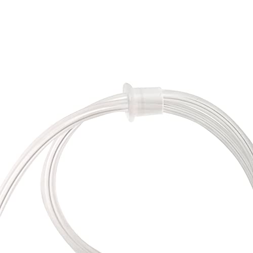 4 Pack High-Flow Soft Nasal Oxygen Cannula, Universal Connector, Kink Resistant #TOP3