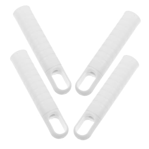 Alipis 4pcs Mop Handle Grip Replacement Lightweight Plastic Dustpan End Caps for Mop Accessories for Home Office Mall Cleaning