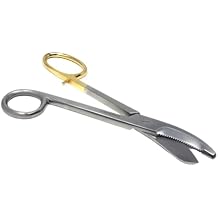Heavy Duty Plaster Cast Cutting Scissors Shears With One Serrated Blade 9.25" German Grade Stainless Steel