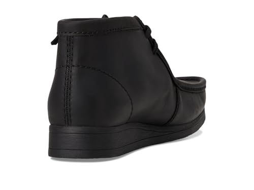 Clarks Clarks Men Wallaston Boot Black Leather 11 Medium