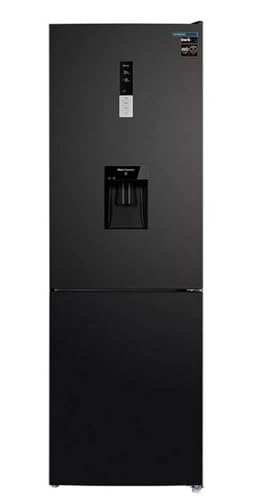 Frigorífico Combi Infiniton FGC-322TC85DDK Total No Frost, 322L, Display Digital, Eficiencia E, Acabado Dark Inox, Dispensador de Agua, Inverter