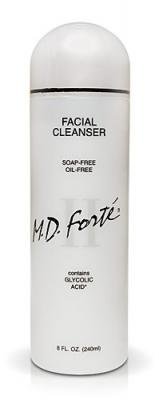 M.D. Forte Facial Cleanser II, Soap-Free, Oil-Free with Glycolic Acid - 8 fl oz