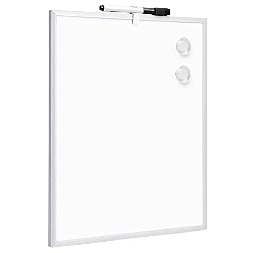 Amazon Basics Magnetic Dry Erase Board, Aluminum Frame, 28 x 35.6 cm, Blanco | Ya disponible en tu tienda friki favorita! En mundofriki.es! Amazon Basics Magnetic Dry Erase Board, Aluminum Frame, 28 x 35.6 cm, Blanco | Ya disponible en tu tienda friki favorita! En mundofriki.es!