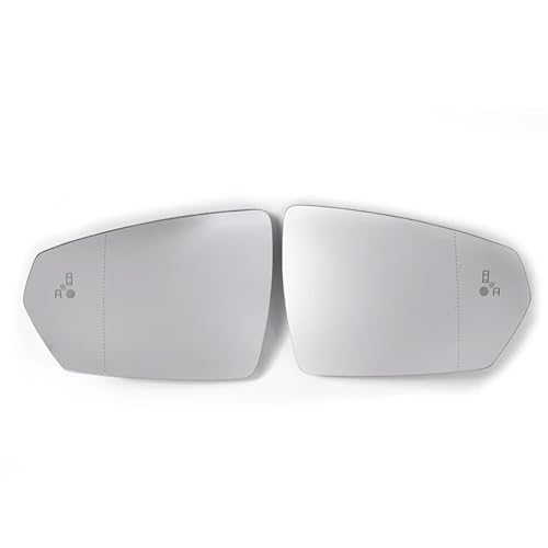 Verre de rétroviseur chauffant pour Polo 6 avec miroir d'assistance angles morts