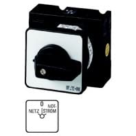 Commutateur Eaton 020469 rotatif 32A encastré pour inversion de source