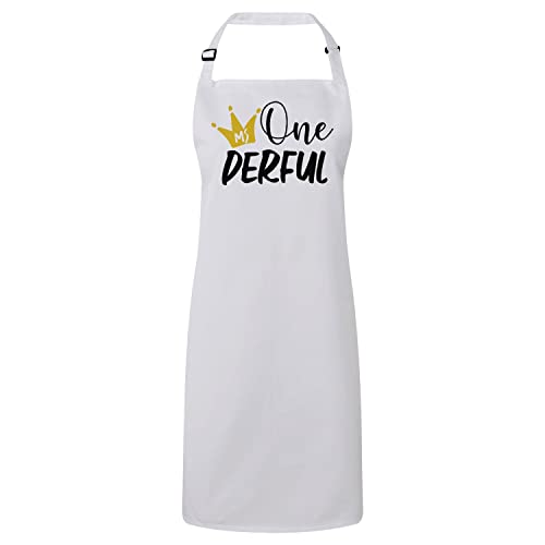 Tablier cuisine blanc pour protéger vos vêtements lors de la préparation des repas