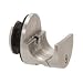 C.R. LAURENCE LS303BS CRL Brushed Stainless Laguna Series Top Sliding Tube Glass Mount Clamp