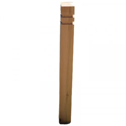 Image of Seaton Oak 94 Bollard - Outdoor Pathway Landscape Light, IP65 Waterproof for Garden, Driveway, Yard