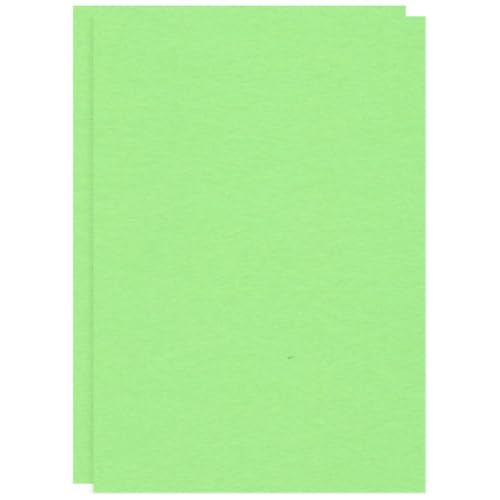 Image of CVANU Premium A4 Color Paper Sheets GANGNEUNG Green 120 GSM Color Art Papers for Kids DIY Arts and Crafts| Scrapbooking| Card Making (Pack of 10)
