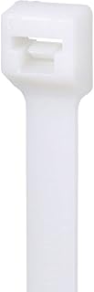 Panduit PLT3I-M Locking Cable Ties, Natural Finish For Use With GTS-E, GS2B-E, PTS, PPTS and STS2; For Indoor Use, Made of Nylon 6.6, One-piece Locking Wedge, 11.4