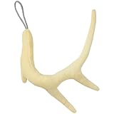 Banded Avery Sporting Dog Plush Toy - Sporting Dogs Theme - Interactive Play - Medium Breed Recommendation - Poly/Cotton Blend - Crinkle Pattern (Deer Antler, Regular)
