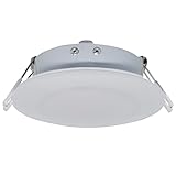 Facon 4.5Inch LED RV Puck Light Full Aluminum Recessed Mount Down Light 12V Interior Light for RV Motor-Homes Camper Caravan Trailer Boat