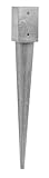  Einschlaghülse verzinkt 91 x 91 x 750 mm - Pro Stück