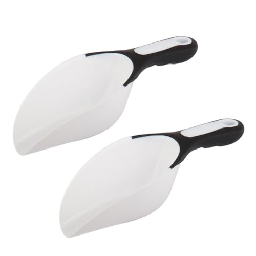 Palas reutilizables para cocina hechas de PP blanco, prácticas y fáciles de limpiar