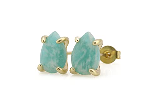 Boucles d'oreilles en amazonite chic pour rayonner au quotidien