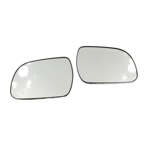 Verre de rétroviseur chauffant pour Toyota Highlander 2007-2013, miroir convexe gauche et droit