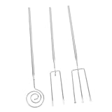 Beatifufu 3 Stück Teiliges Fonduegabel Set für Fondue Dessert und Party Kompakt und Platzsparend Vielseitig Einsetzbar