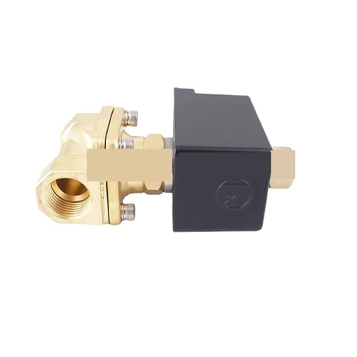 Électrovanne en laiton 3/4 pouce normalement ouverte AC220V électrovanne eau - 4