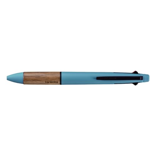 Image of Mitsubishi Pencil MSXE5KF05.71 Multifunctional Pen Jet Stream Karimoku 4&1 0.5 Steel Blue