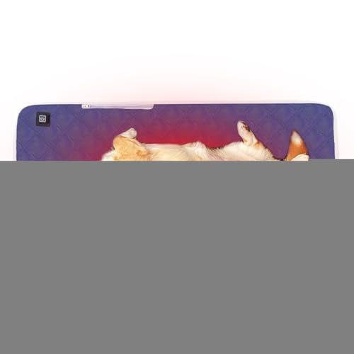 Housse de Siège Chauffante | Coussin Chauffant Portable Intelligent 5V,Couverture Douce Chauffante pour Massage Lombaire Cuisse et Hanche Étudiants Joueurs Conducteurs Seniors Intérieur