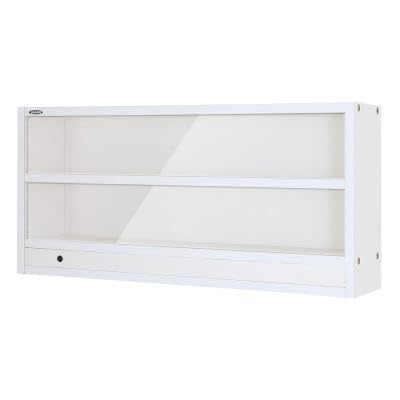 LED付きコレクションケース ロータイプ (ホワイト)