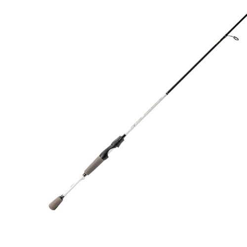 Lew's Lew's Wally Marshall Classic Signature Caña de Pescar Casting, Caña de Grafito IM8, Guías de Acero Inoxidable, Mango Partido de Corcho, Negro/Verde miniatura 1