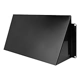 Photo Gallery protezione dalle intemperie, protezione dalle intemperie, griglia di ventilazione, in acciaio zincato, 250 x 120 mm, nero (ral9005) Photo Gallery protezione dalle intemperie, protezione dalle intemperie, griglia di ventilazione, in acciaio zincato, 250 x 120 mm, nero (ral9005)