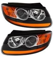 #US Replacement Part for PAIR OF HEADLIGHTS For Hyundai SANTA SPORT FE GL GLS SE 2007 PNS 921020W050#lightoto14546