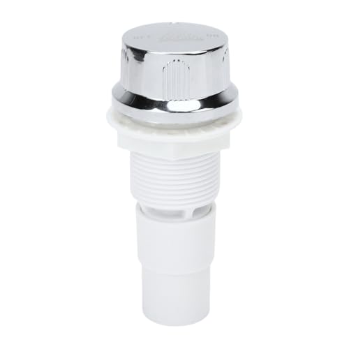 CCYLEZ Interrupteur de Spa, Interrupteur de Baignoire, Interrupteur de Spa, Bouton de Commande Rond Universel Réglable en PVC, avec Réglage Précis de la Pression du Débit d'eau